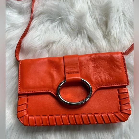 Vince Camuto Menio Small Crossbody_ tangerine Orange - Picture 6 of 7